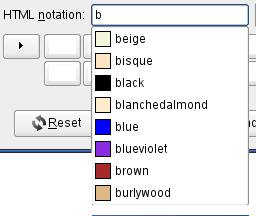 Пример ключевых слов CSS