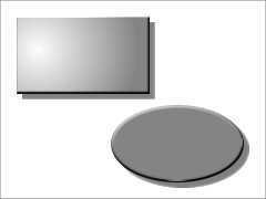 Пример применения фильтра Градиентный скос