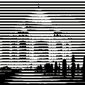 Пример применения фильтра Гравировка