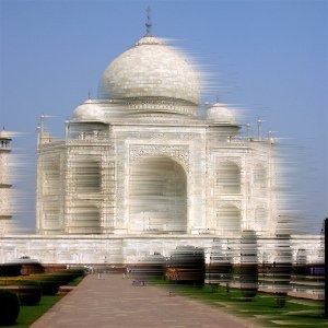 Пример применения фильтра Ветер