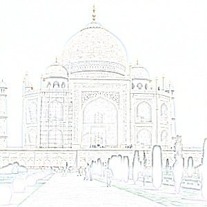 Пример применения фильтра Разница по Гауссу