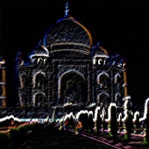 Пример применения фильтра Неон