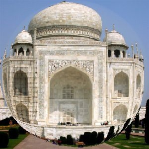 Пример применения фильтра Линза.