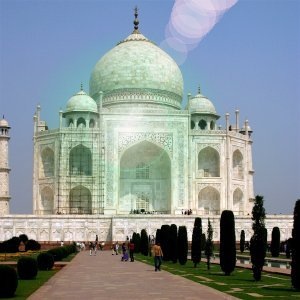 Пример применения фильтра Градиентный отблеск