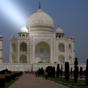 Пример применения фильтра Освещение