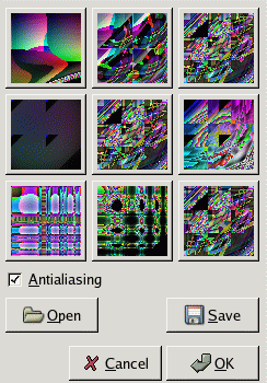Параметры фильтра Q-бист