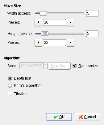 Лабиринт filter options