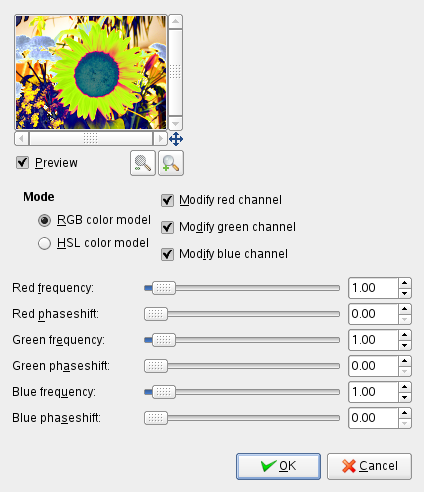 Параметры фильтраЧужое изображение