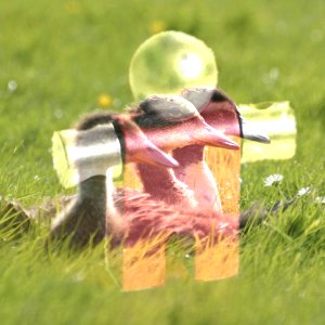 Пример для режима слоя Добавление