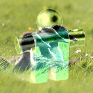 Пример для режима слоя Вытяжка зерна