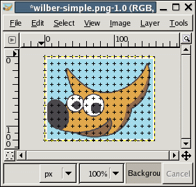 Изображение с сеткой по умолчанию